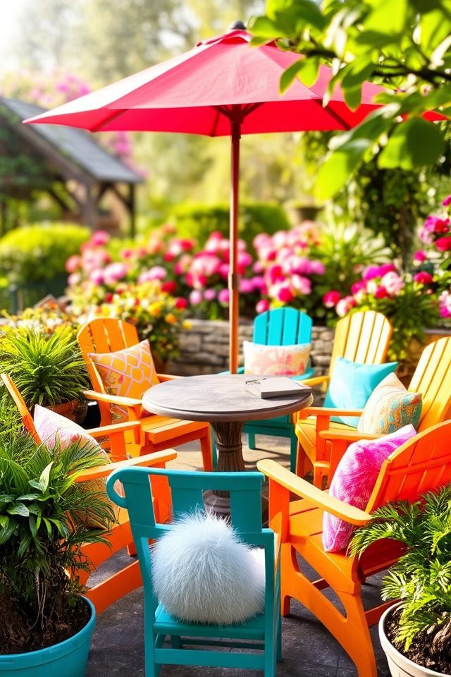 vibrant durable outdoor furniture