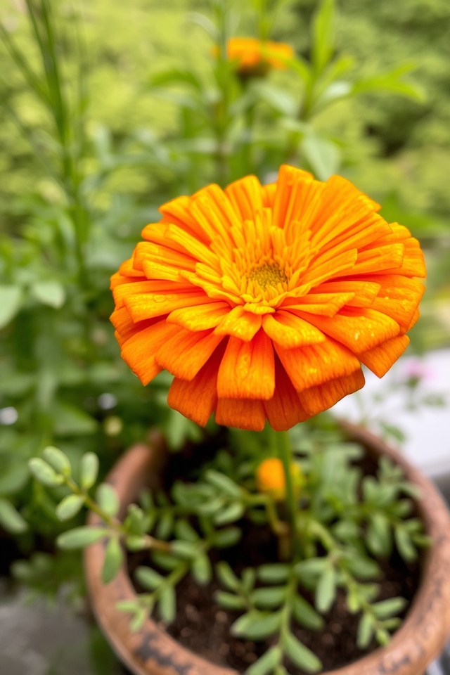vibrant easy care balcony flowers