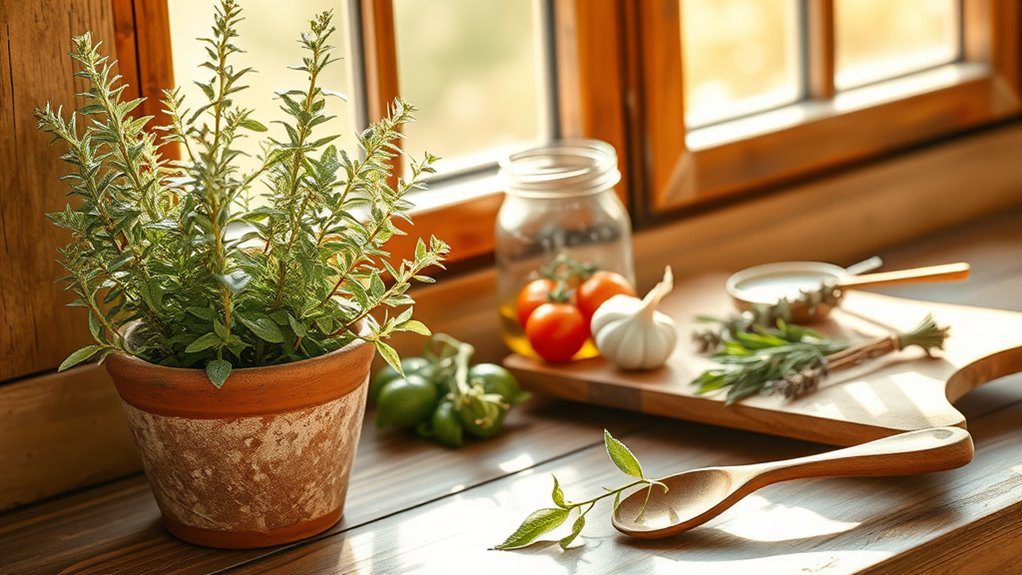 vibrant easy to grow herb