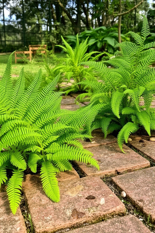 vibrant ferns for pathways