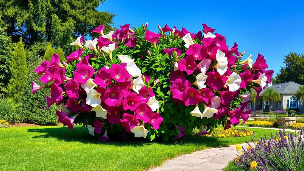 vibrant flowering deciduous shrub