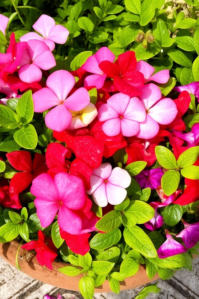 vibrant flowers thrive in shade