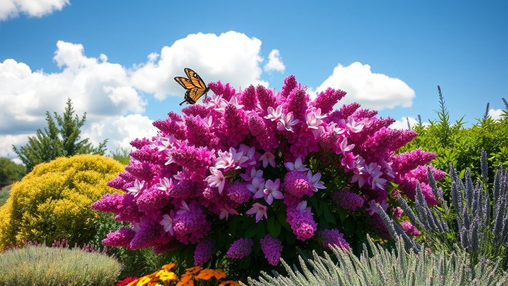 vibrant fragrant pollinator attractant