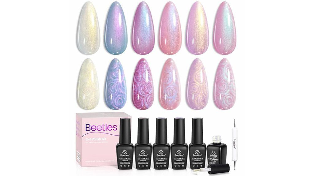 vibrant gel nail colors