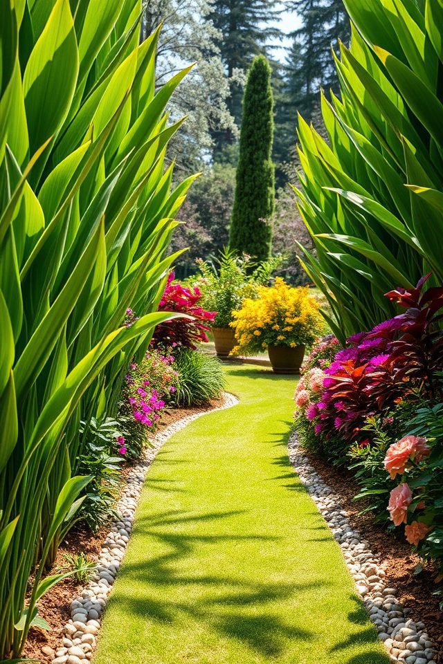 vibrant ginger garden perimeter