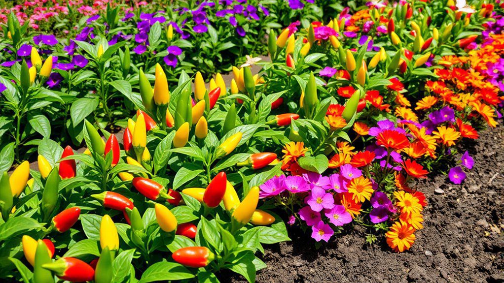 vibrant jalape o garden borders