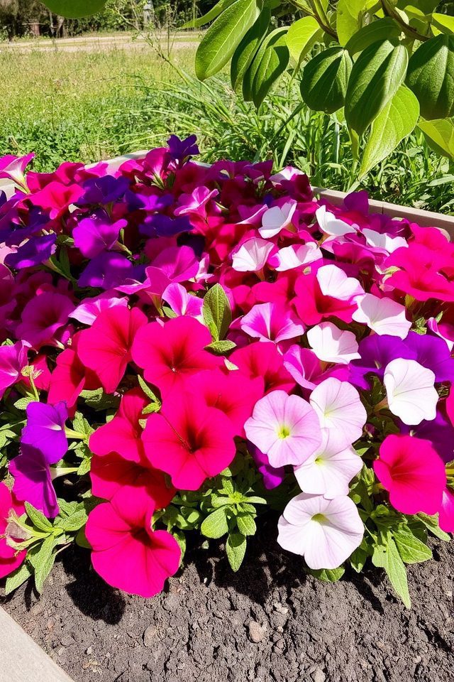 vibrant low maintenance garden flowers