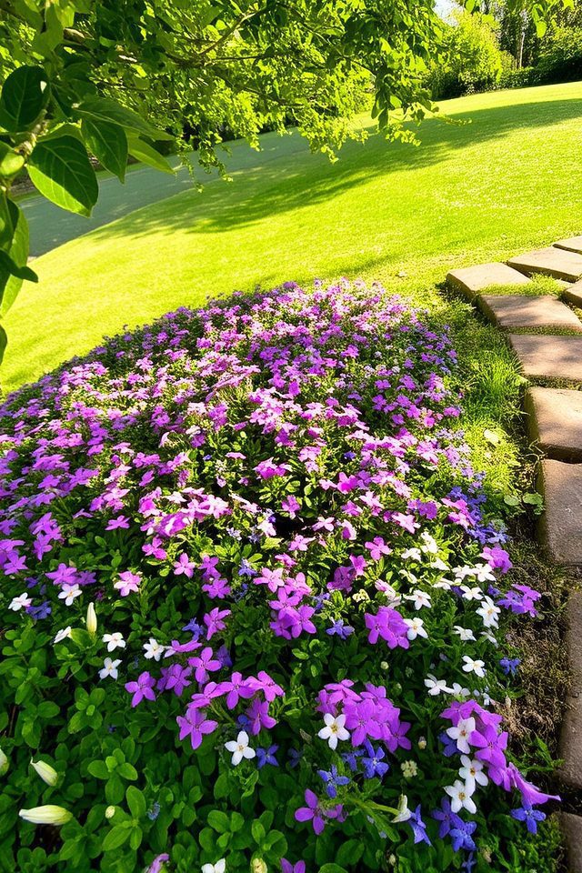 vibrant low maintenance ground covers