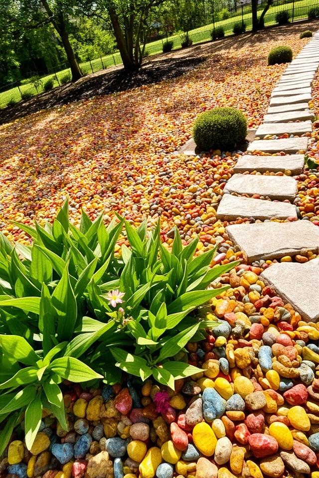 vibrant low maintenance landscaping solution