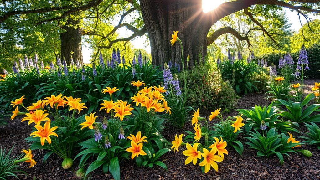 vibrant perennial garden colors