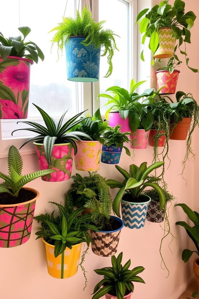 vibrant personalized plant d cor