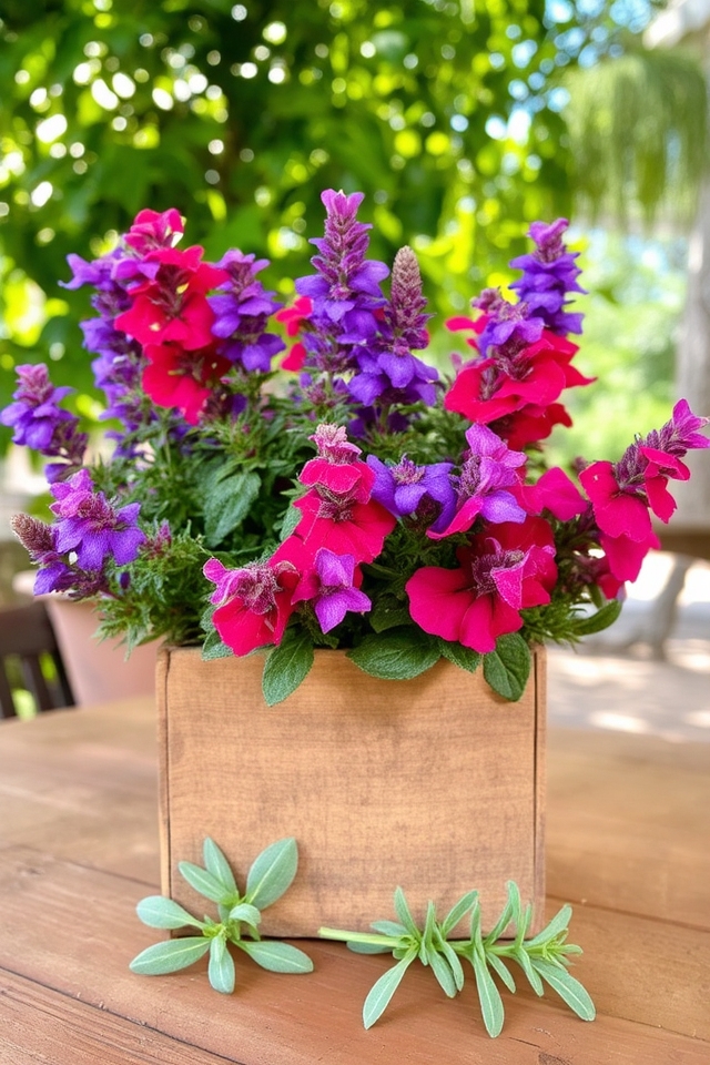 vibrant pollinator attracting flower