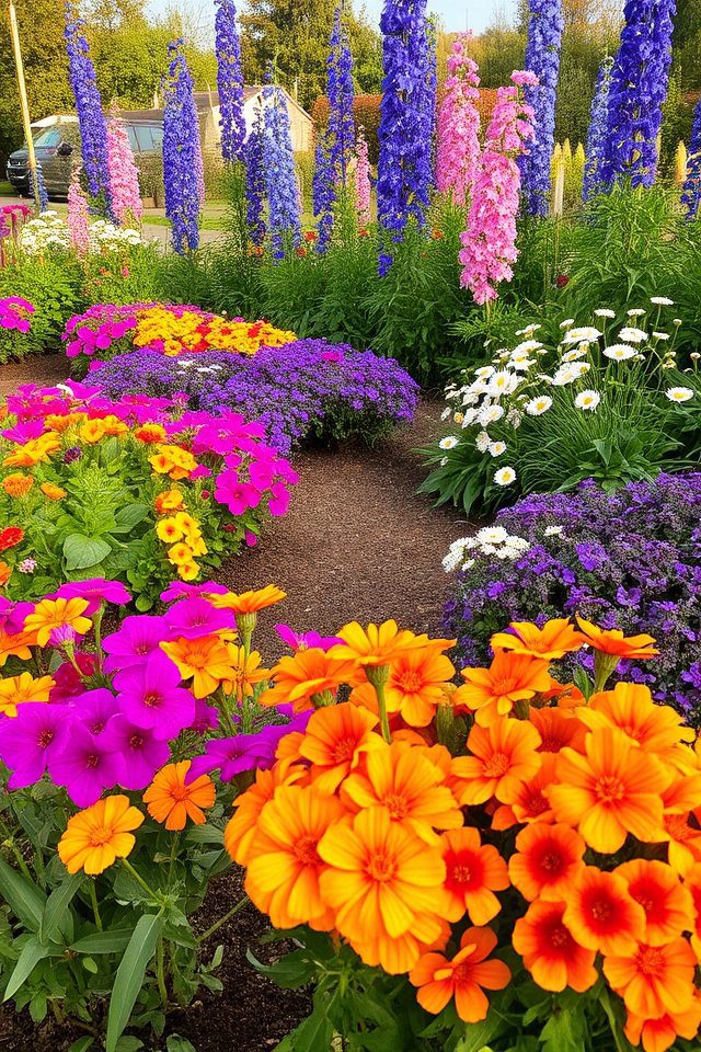 vibrant seasonal flower arrangements