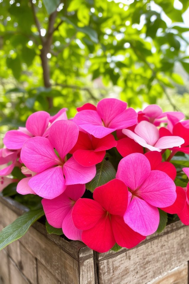 vibrant shaded annual flowers