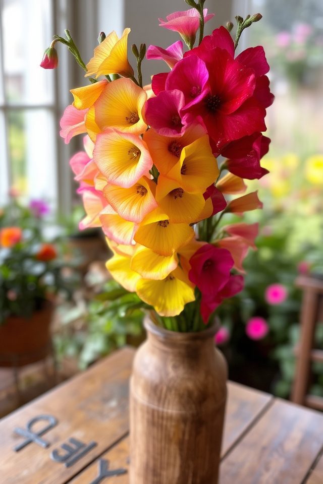 vibrant snapdragons attract pollinators
