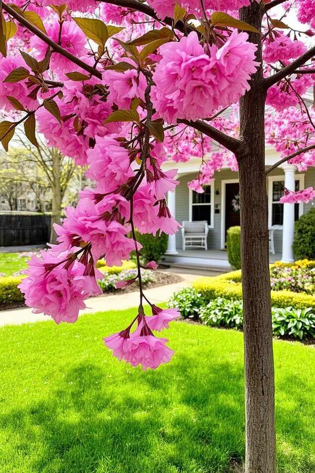 vibrant spring blossoms tree