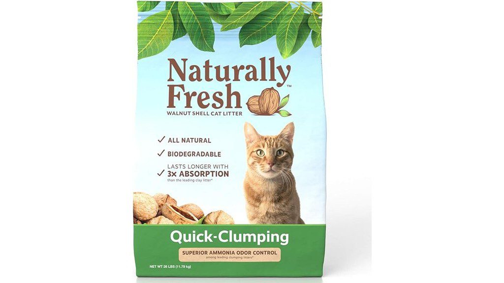 walnut shell cat litter