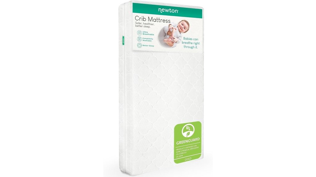 washable breathable crib mattress