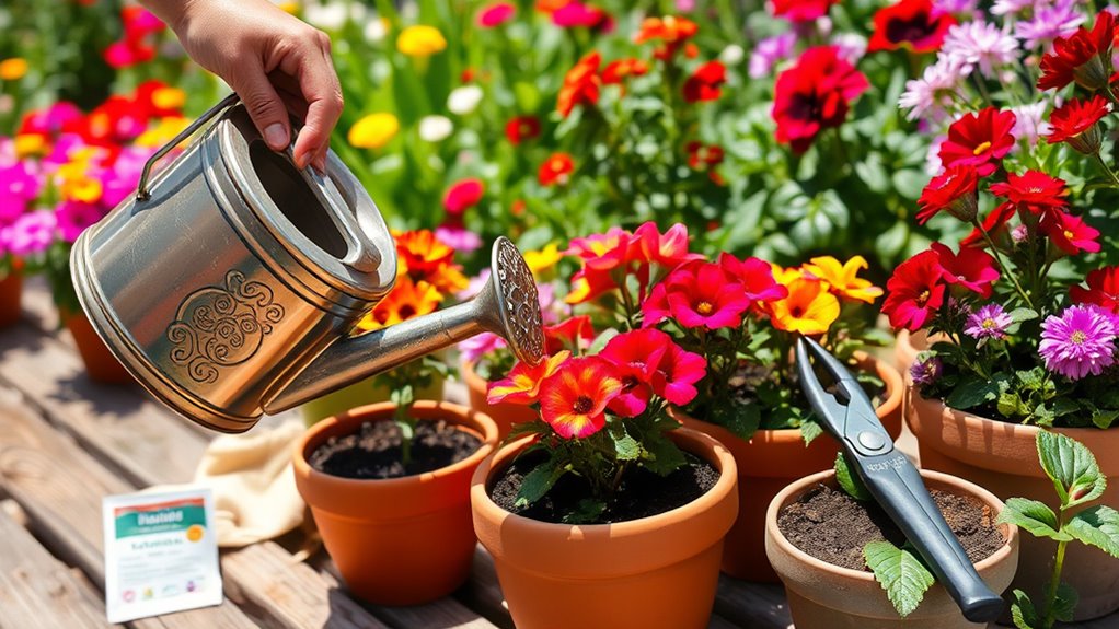 watering and maintenance essentials
