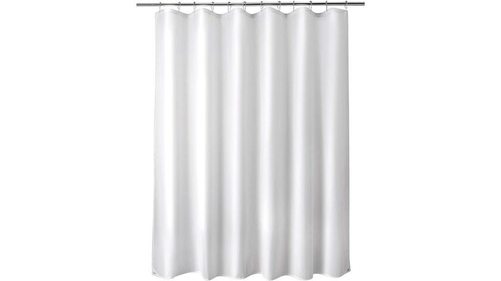 waterproof fabric shower curtain