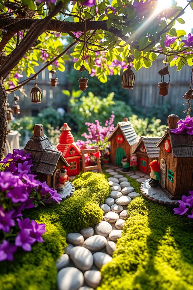 whimsical fairy gnome garden