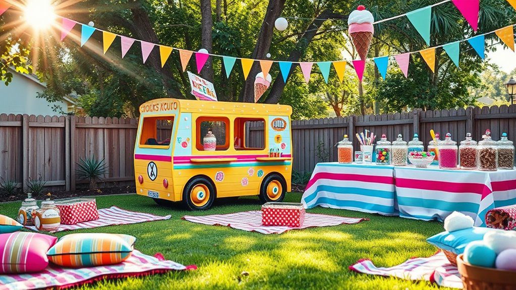 whimsical ice cream celebration