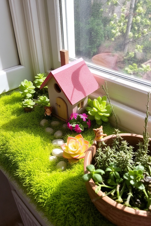 whimsical miniature garden landscapes