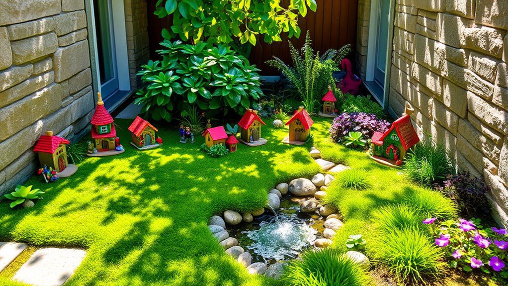 whimsical miniature landscapes creation