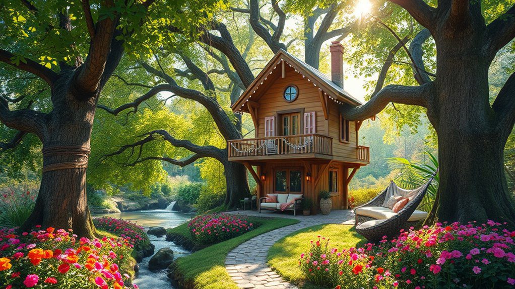 whimsical nature inspired hideaways