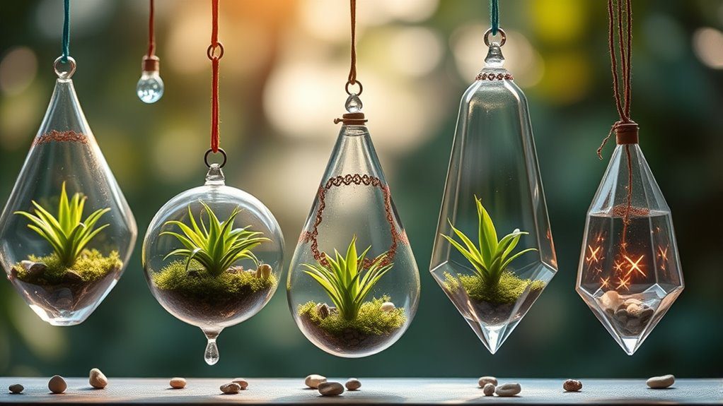 whimsical vertical air gardens