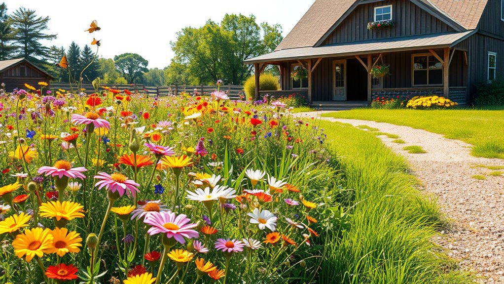 wildflower patches enhance biodiversity