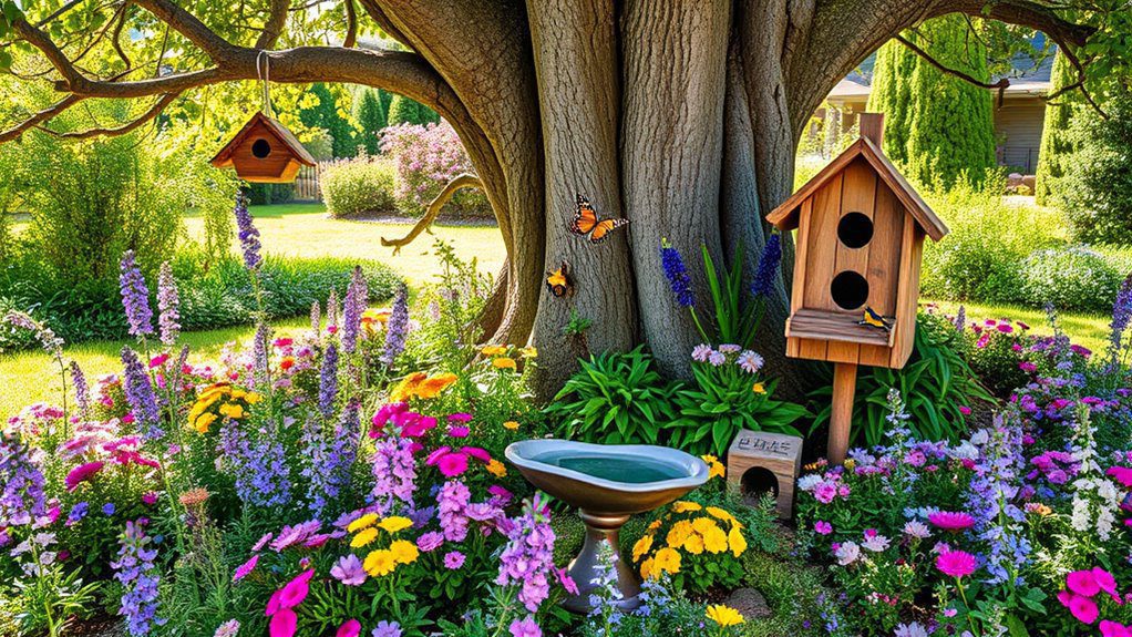 wildlife friendly garden habitat