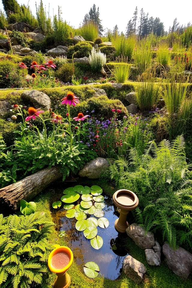 wildlife friendly slope gardens