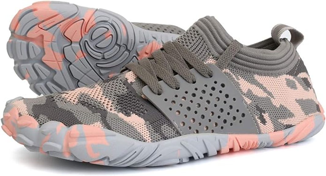 womens barefoot trail running