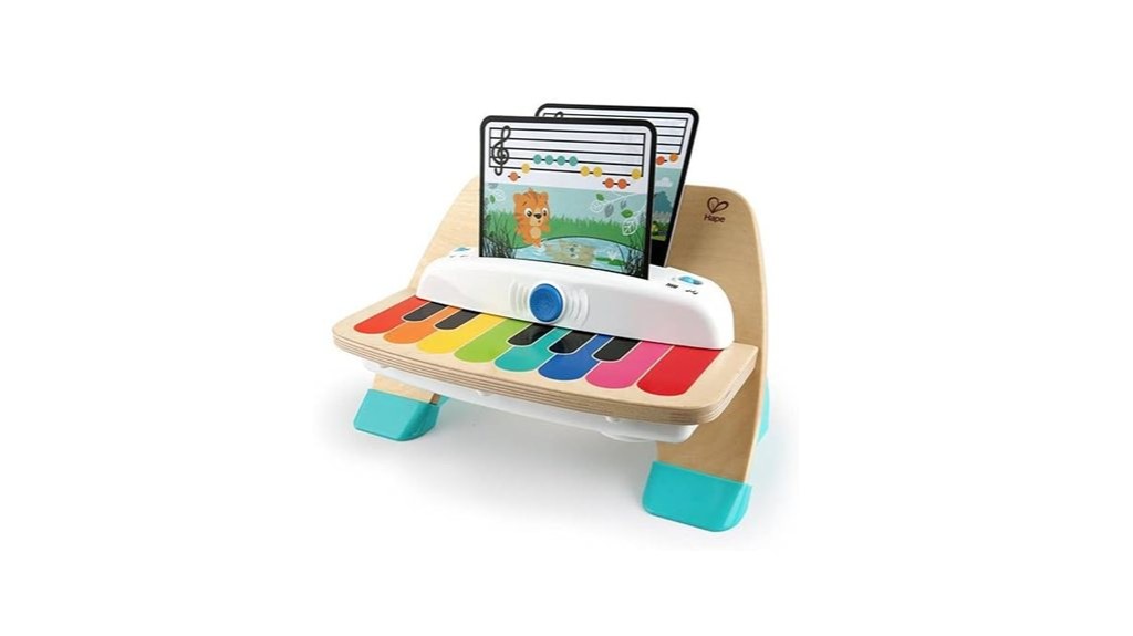 wooden toy piano babies