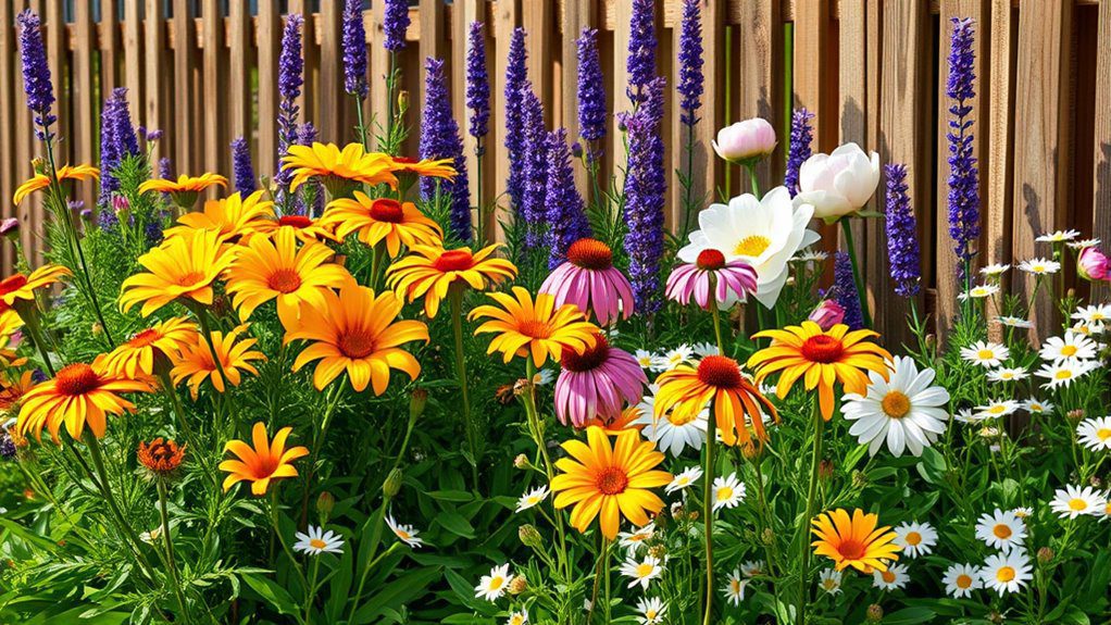 year round vibrant garden blooms
