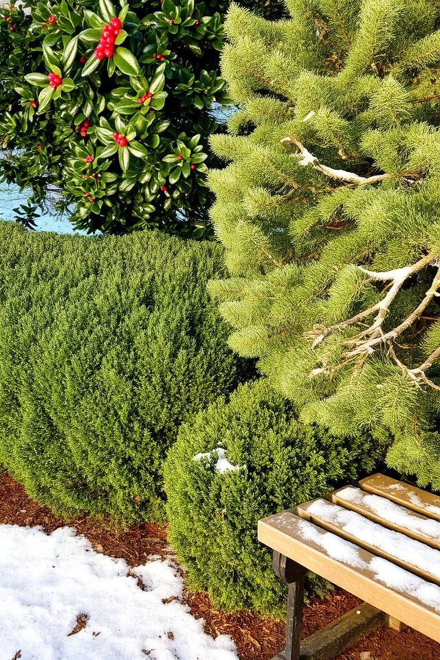 year round vibrant garden greenery