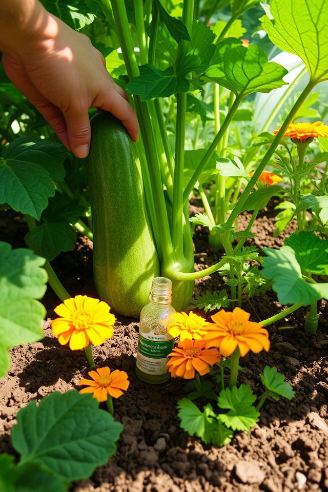 zucchini pest and disease protection