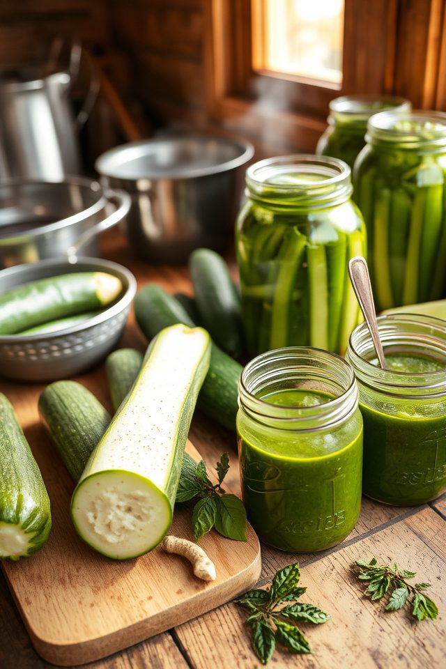 zucchini preservation methods explained