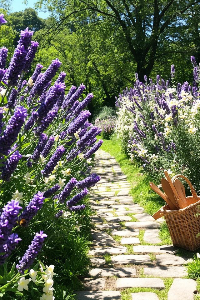 aromatic floral pathways delight