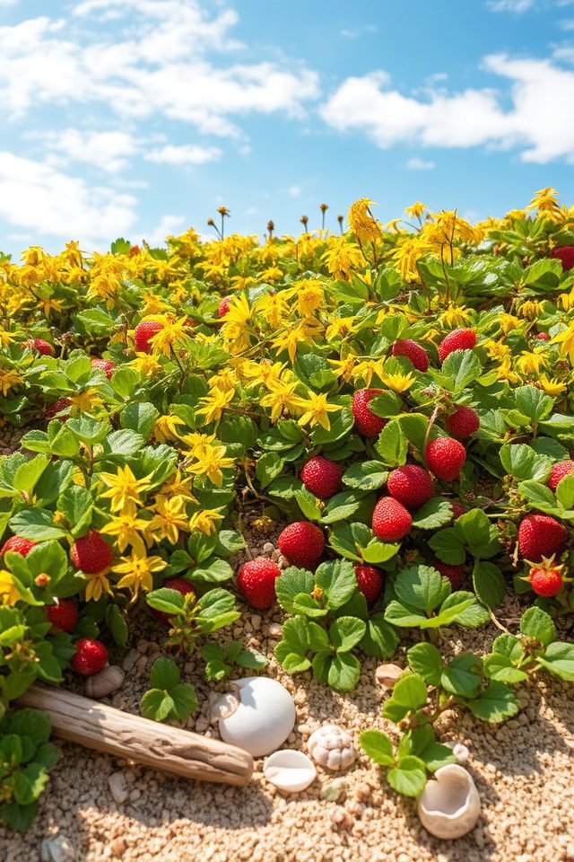 coastal inspired low maintenance ground cover
