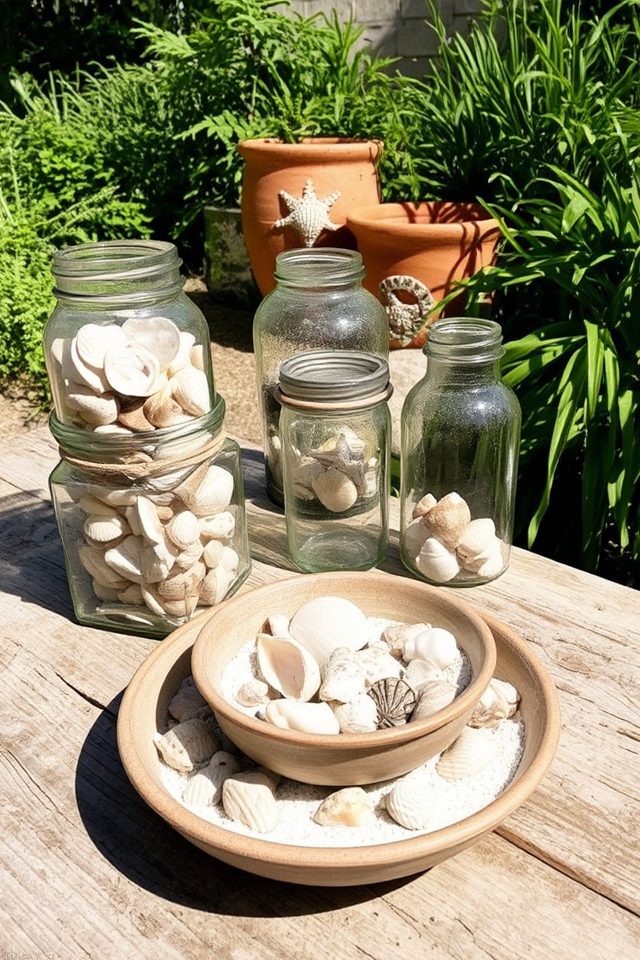 coastal shell display ideas