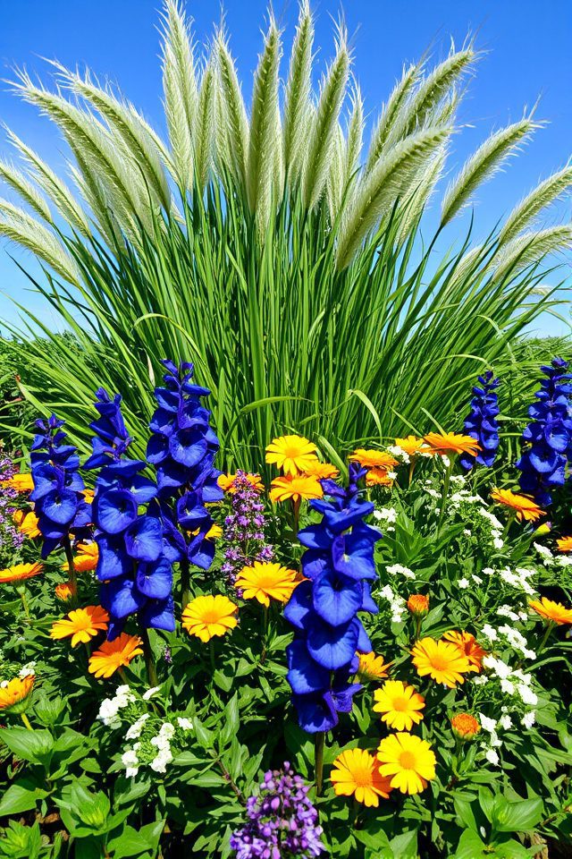 college colors garden design