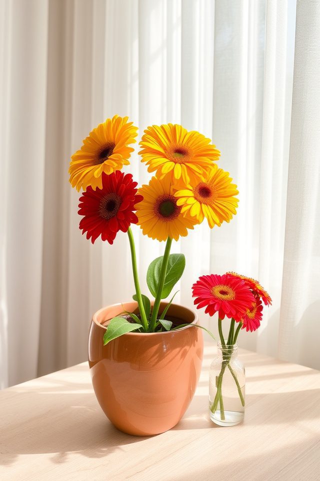 colorful blooms positive energy