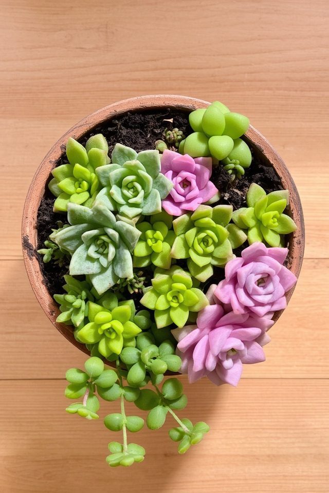 colorful low maintenance arrangements