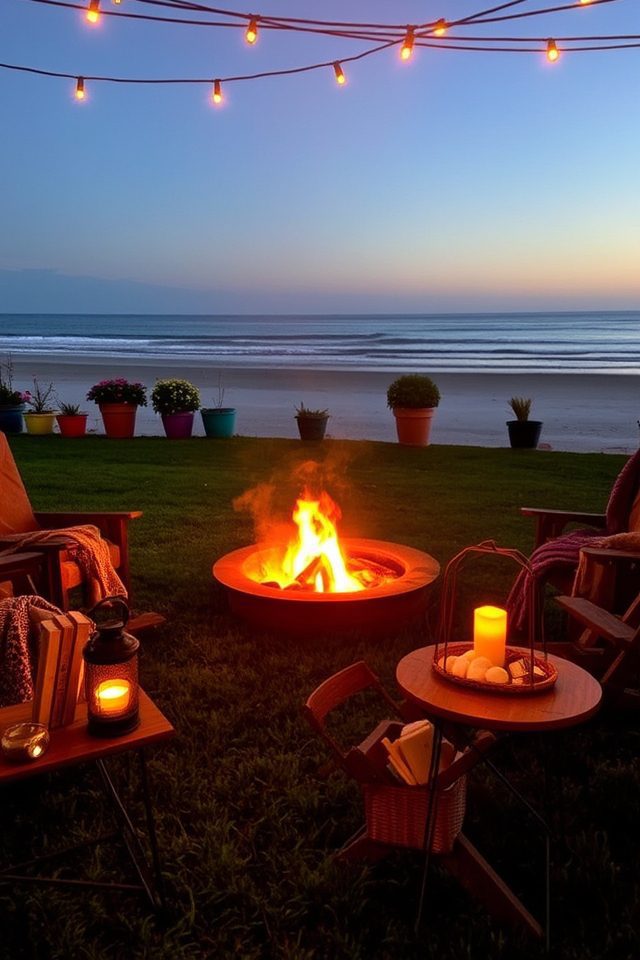 cozy evening fire gatherings