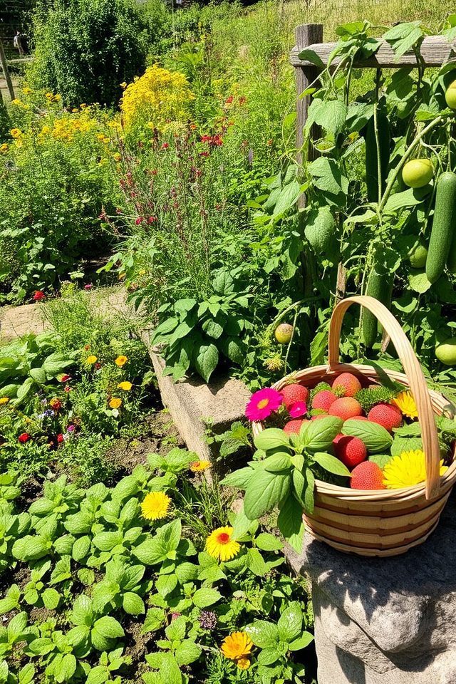 edible landscaping enhances gardens