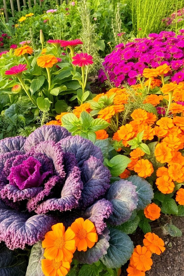 edible ornamental garden integration