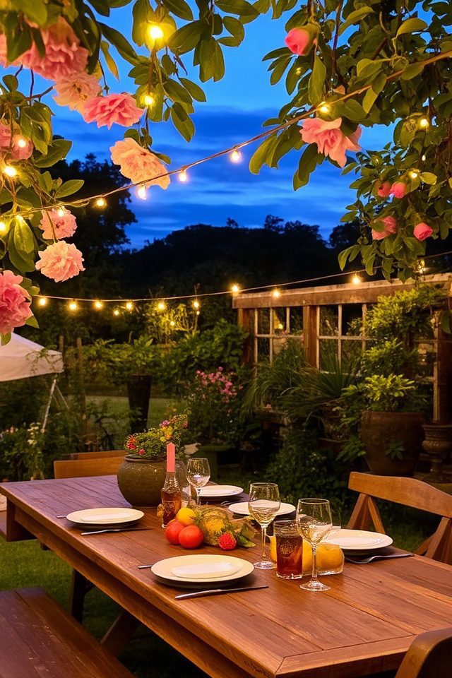 enchanting summer festival illumination