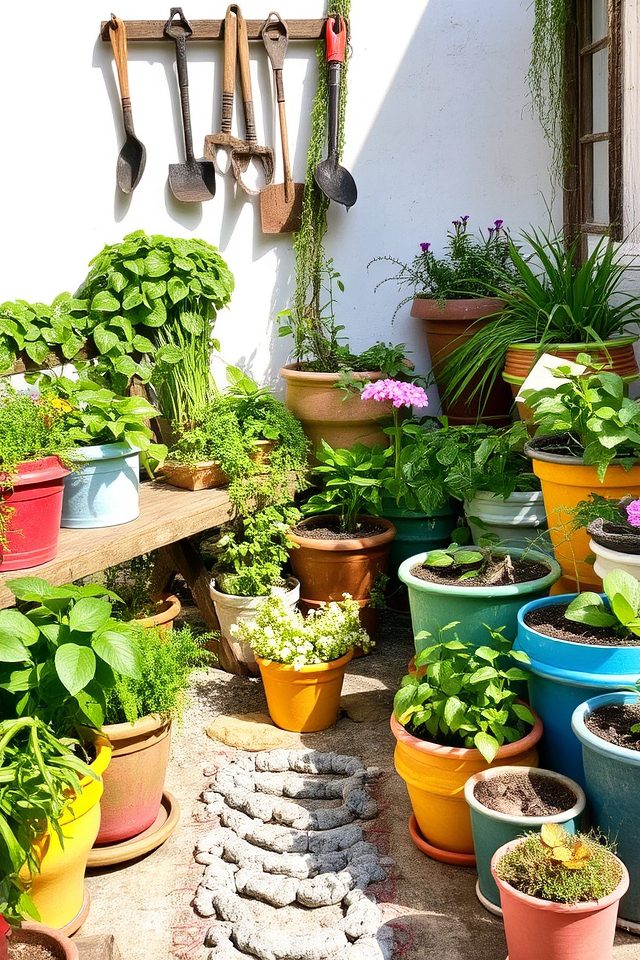 flexible and creative gardening